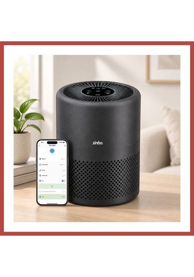 Bezos Hava Temizleyici - 3 Kademe Filtre, Uv, Wi-fi Erdotıca