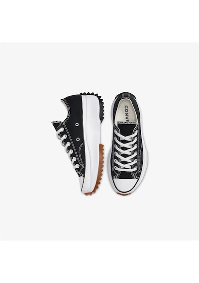 Converse Run Star Hike Canvas Platform Unisex Sneaker-siyah Siyah