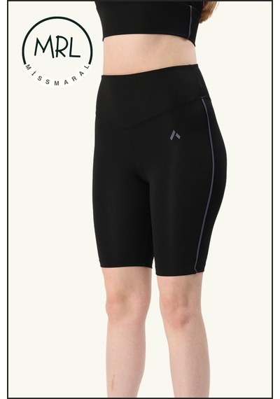 Missmaral Kadın Siyah Yüksek Bel Toparlayıcı Biker Şort Kısa Spor Tayt Likralı Dalgıç Biker Tights 1043 Siyah Antrasit Missmaral Kadın Siyah Yüksek Bel Toparlayıcı Biker Şort Kısa Spor Tayt Likralı Dalgıç Biker Tights 1043 Siyah Antrasit