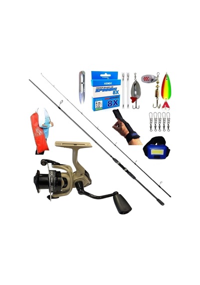 Okuma Wave Up 270cm 10-40gr Okuma Outrax 3000 Turna Spin Olta Takımı Seti