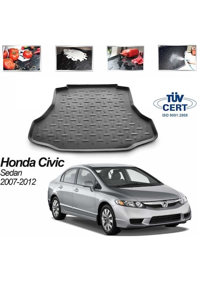 Honda Civic Bagaj Havuzu Paspası 2006-2011