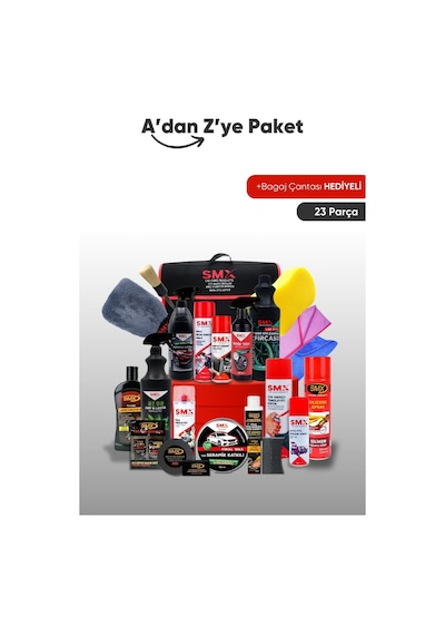 A'dan Z'ye Paket +bagaj Çantası