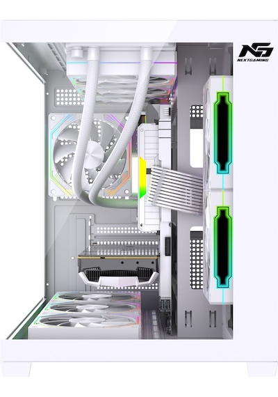 Orion Cube Xl 6x Argb Fan Kumanda Ve Kontrolcü M-atx Boş Bilgisayar Kasası Beyaz