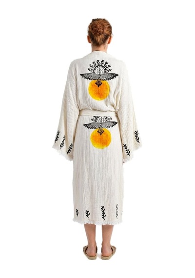 Brandsmiths Phoenix Rise Kimono Sarı