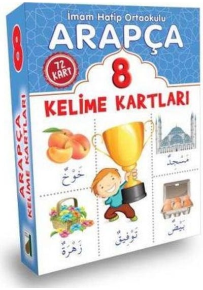 Arapça Kelime Kartları - 8- Damla Yayınevi