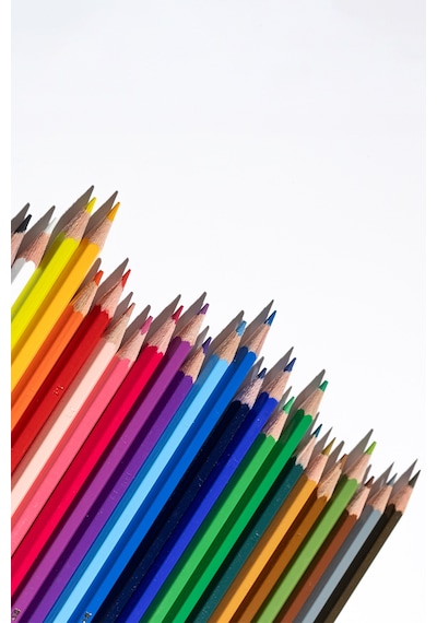 Faber-Castell Kuru Boya Kalemi, Kırmızı  Metal Tüp Kutu, 12 Renk, Tam Boy, Kalemtıraş Hediyeli, Yumuşak Mineli