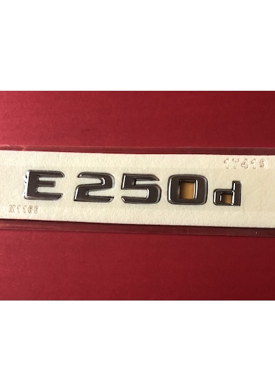 MERCEDES BENZ E250d BAGAJ YAZISI-