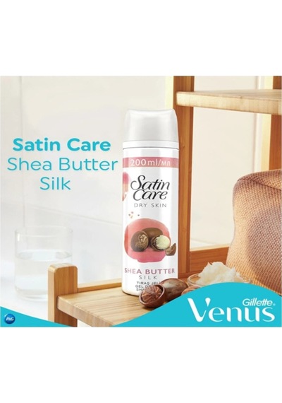 Satin Care Tıraş Jeli Kuru Ciltler 200ml X3 Adet
