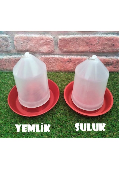 0.75 Lt Yemlik 0.75 Lt Suluk 2 Li Set Civciv Yemlik Civciv  Suluk