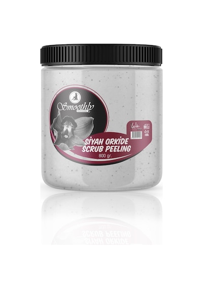 Smoothly Siyah Orkide Özlü Canlandırıcı ve Yumuşatıcı El Ayak Vücut Peeling 800 G