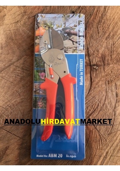 Apalı Örs Tipi Bağ Budama Makası Bitki Budama Makası Yüksek Kalit