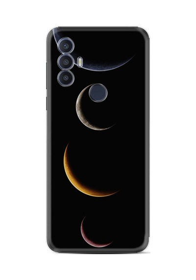 Tcl 30 Se Kılıf Excode Resimli Desenli Silikon Platinium Series Gezegenler 1901
