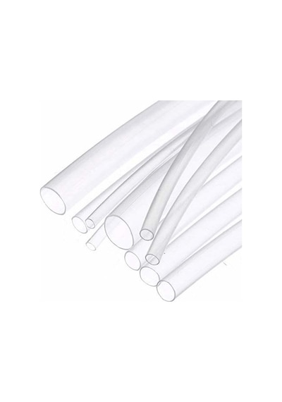 6.4Mm Isı İle Daralan Makaron Şeffaf (1 Metre)