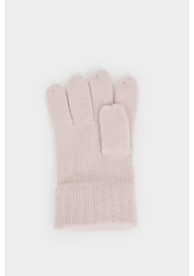 Defacto Kız Çocuk Triko Eldiven F5145a825wnpn111 Pembe