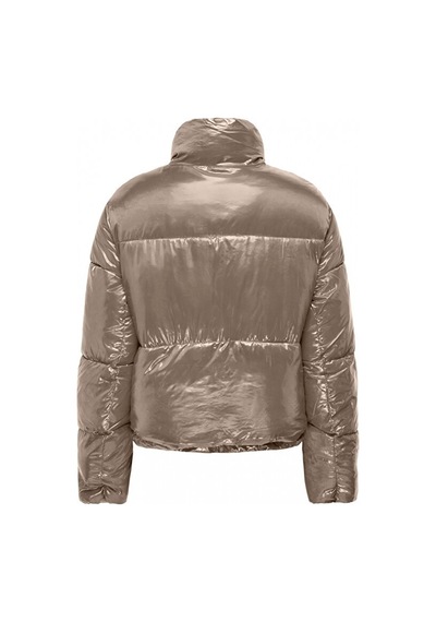 Only Onlysky Short Puffer Cc Otw Kadın Günlük Mont 15292628-weathered-teak Kahverengi