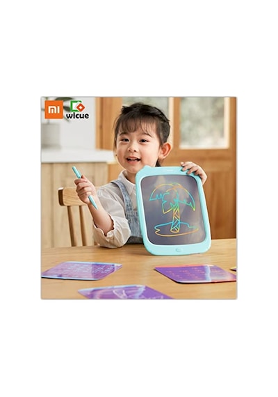Lcd Dijital Çizim Tableti İle 11 İnç Ve Pembe Renkli Eğlenceli Set 124-Pembe