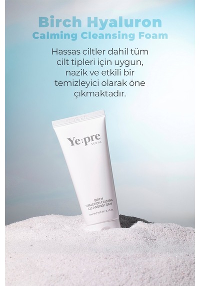 Birch Hyaluron Calming Foam Yüz Temizleme Jeli Kore 100 ML