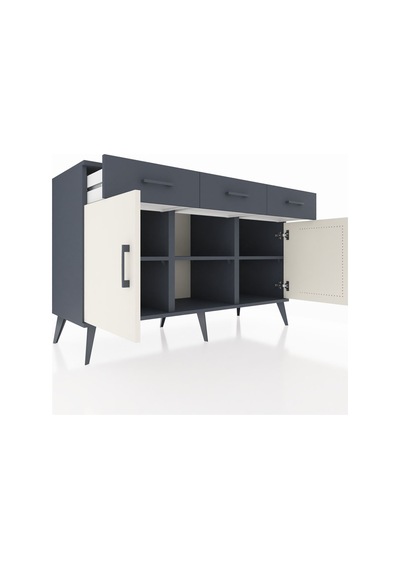 Hyperion Konsol 3 Raflı 3 Çekmeceli 3 Kapaklı 132x44x83 Antrasit-aytaşı/antrasit Aytaşı/antrasit Hyperion Konsol 3 Raflı 3 Çekmeceli 3 Kapaklı 132x44x83 Antrasit-aytaşı/antrasit Aytaşı/antrasit