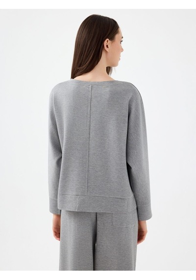 LOFT Oversize Kadın Sweatshirt Lf2040812 Q1.v1 Gri