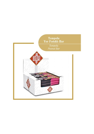 Tempolu Yer Fıstıklı Bar 30 G X 12 Adet