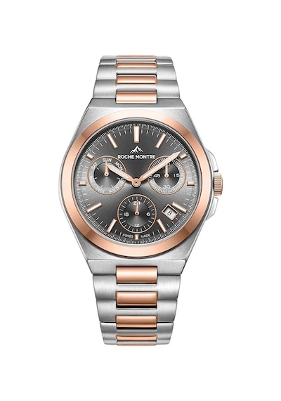 Roche Montre Rmg6018-07 Erkek Kol Saati Metalik Gri