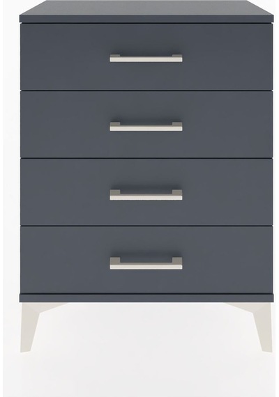 Arges Komodin 2 Raflı 60x30x80 Antrasit-antrasit Antrasit