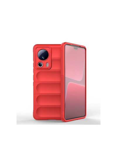 Cosmotex Newface Xiaomi Mi 13 Lite Kılıf Optimum Silikon - Kırmızı