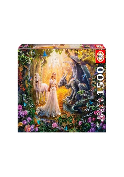 1500 Parça Dragonpr & Unicorn Puzzle 17696