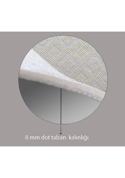 Rovigo Home Baskılı Kaymaz Taban 2 Li Banyo Paspas Takım Rvg5224-100X60-60X50 Çok Renkli
