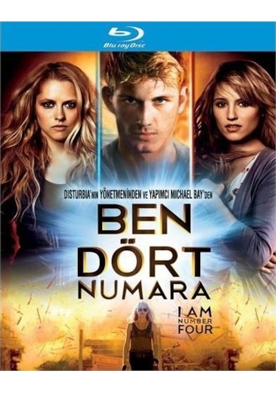 I Am Number Four - Ben Dört Numara Blu-ray
