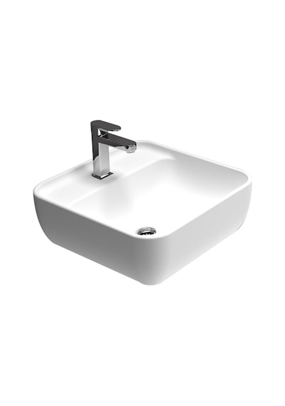 Turavit PRT0711 Porto Batarya Delikli Çanak Lavabo 40 x 40 CM