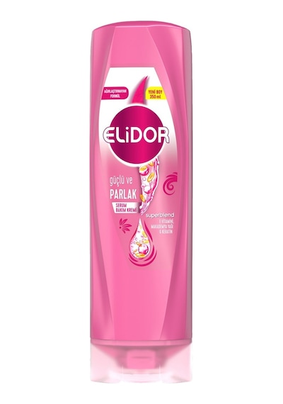 Elidor Saç Kremi 350 Ml Güçlü&parlak E Vitamini Keratin Macadamia Yağı 5'li Avantaj Paketi - 5 Tarı
