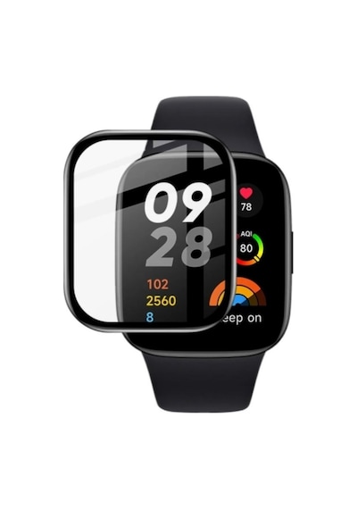 Xiaomi Redmi Watch 3 Uyumlu 3d Cam Full Ekran Koruyucu