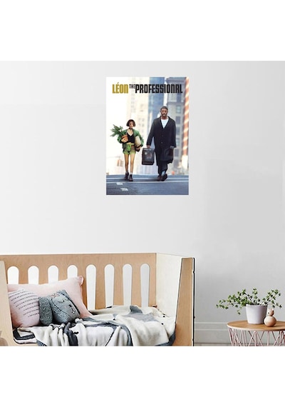 Leon The Professional Yapışkanlı 21x30 Poster Sticker Etiket Çok Renkli