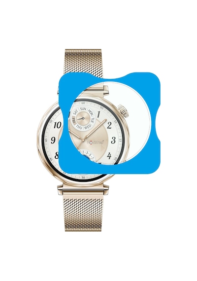 Novstrap Huawei Watch Gt5 41mm İle Uyumlu Ekran Koruyucu 9h Temperli Cam Kolay Uygulama Aparatlı