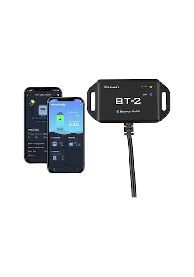 Renogy Bt-2 Bluetooth Modülü Rs485 Solar Şarj Cihazı Ve Akü İzleme Rn-rcm-bt2