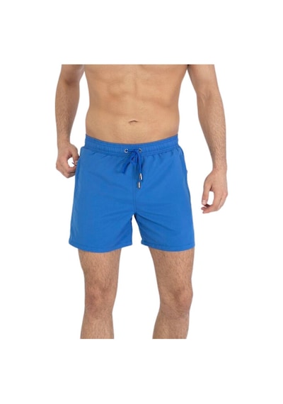 Miami Beach Saks Su İtici Özellikli Düz Renk Basic Erkek Plaj Deniz Şort Mayo - 301-saks 001