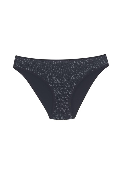 18001-4 Kadın 7'li Meeting Points Bikini Külot Paketi V8-siyah Mix Çok Renkli