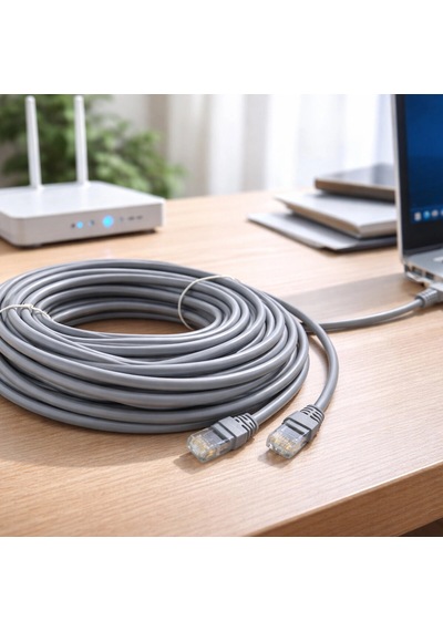 20mt İnternet Ethernet Cat6 Data Kablosu 5580
