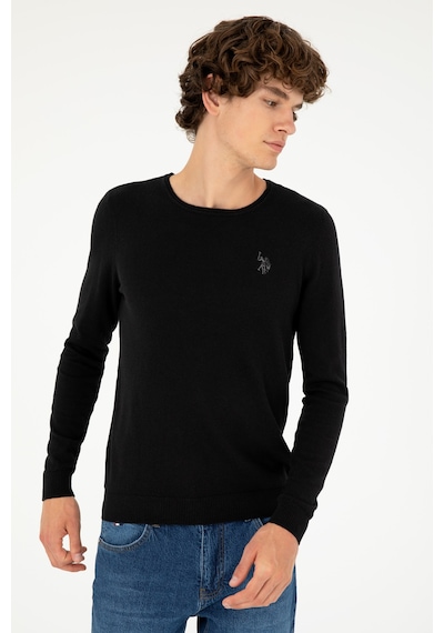 U.s. Polo Assn. Erkek Siyah Kazak /triko 50293505-vr046 Siyah