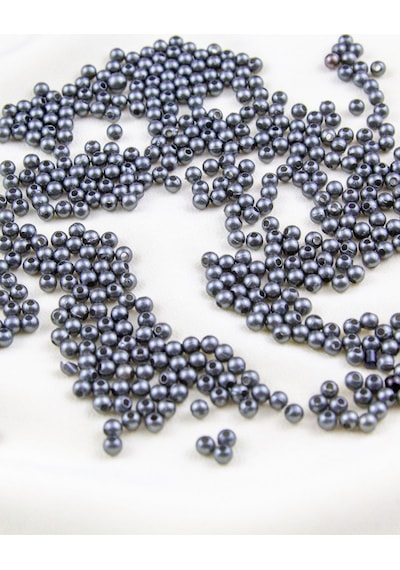 4 Mm Man Antra Plastik İnci Boncuk Aksesuar Takı Malzemesi 25 Gr