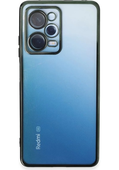 Newface Xiaomi Redmi Note 12 Pro 5g Kılıf Razer Lensli Silikon - Yeşil