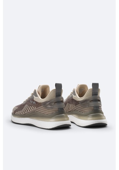 Avva Erkek Vizon Nefes Alan Hafif Sneaker Ayakkabı A51y8015