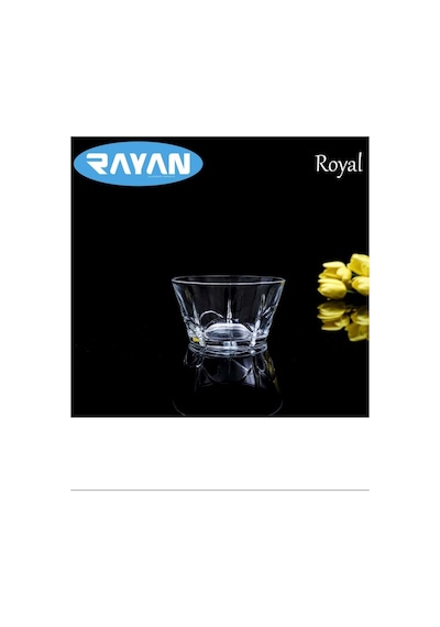Royal Bowl Tekli Cam Kase Royaleks-82687 001 Siyah