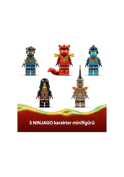 LEGO® NINJAGO® Jay'in Dönüşen Arabası 71856 - 8 Yaş Üzeri Çocuklar için Minifigür İçeren Yaratıcı Oyuncak Yapım Seti (387 Parça)