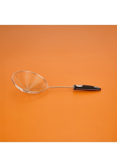 Kitchen Kızartma Kepçesi - Siyah - 39 Cm Renkli