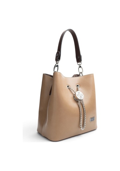 Silver & Polo Silver Polo Vizon - Kahve Düz Cilt Kadın Çapraz Çanta Sp967