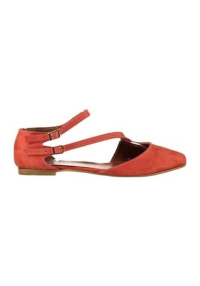 Fox Shoes Turuncu Kadın Babet D726016902