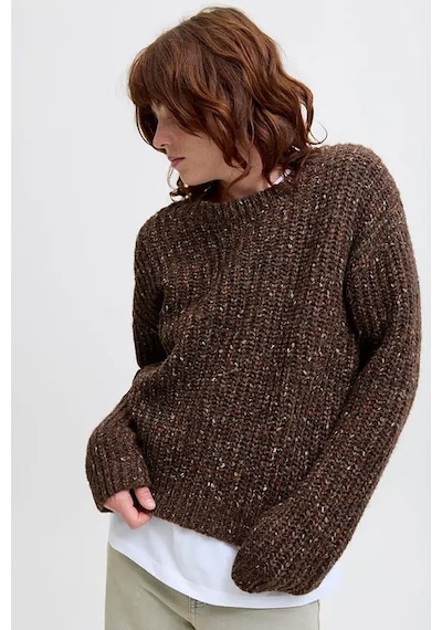 Jack & Jones Jxskyla Kadın Kazak Kahverengi