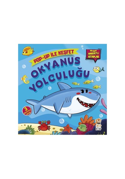 Okyanus Temalı Hareketli Kitap - Pop-up Eğlencesi